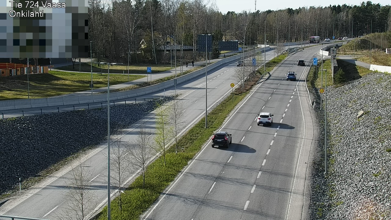 Weather Camera Image Road 724 Vaasa, Onkilahti, Vaasa, Pohjanmaa