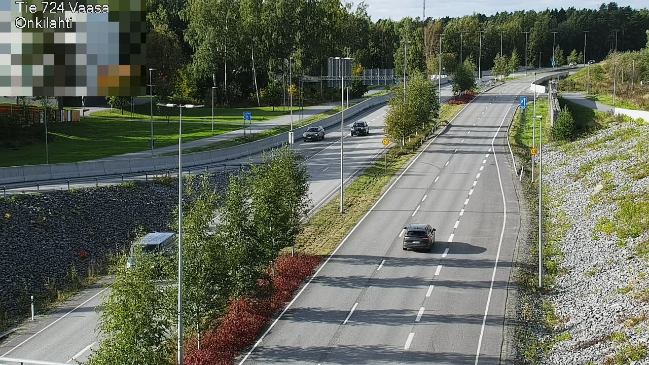 Kelikamerat Kuva Tie 724 Vaasa, Onkilahti, Vaasa, Pohjanmaa