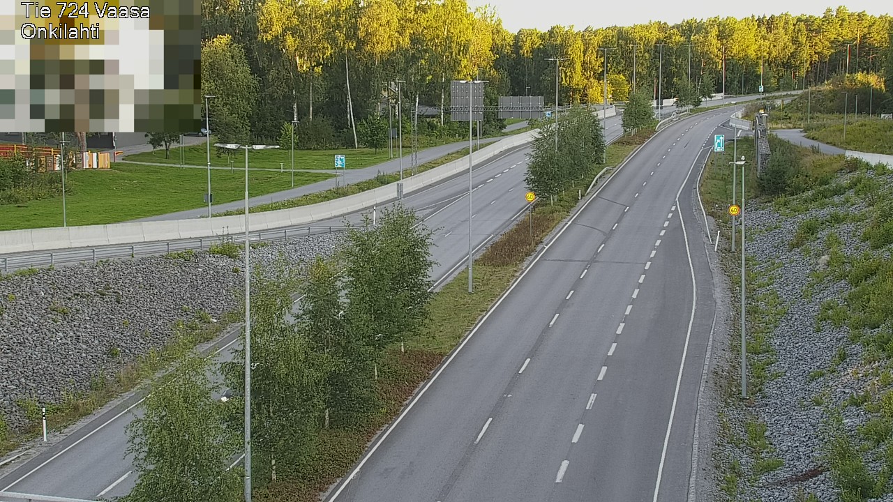 Kelikamerat Kuva Tie 724 Vaasa, Onkilahti, Vaasa, Pohjanmaa