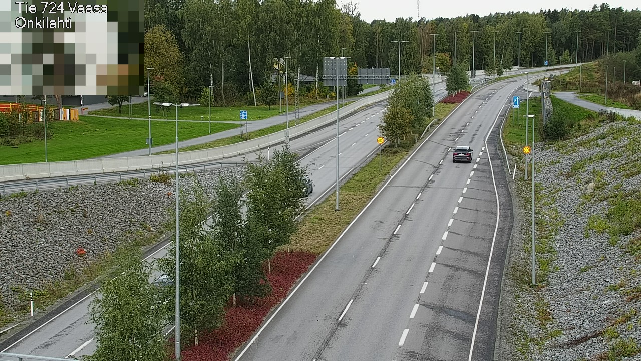 Weather Camera Image Road 724 Vaasa, Onkilahti, Vaasa, Pohjanmaa