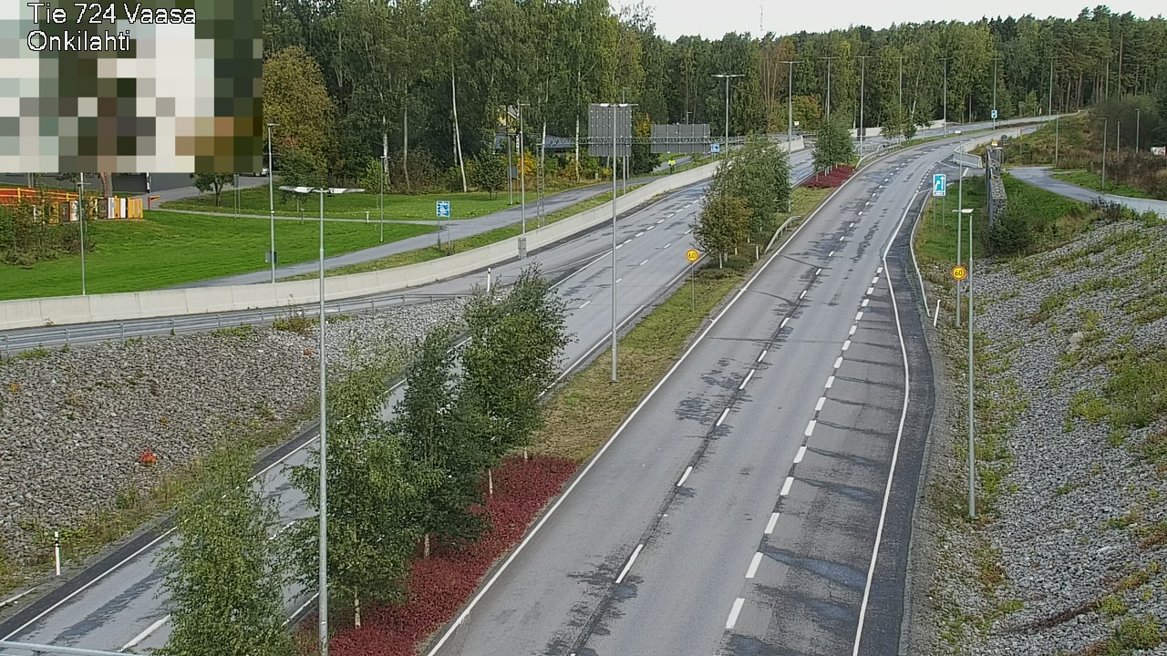 Weather Camera Image Road 724 Vaasa, Onkilahti, Vaasa, Pohjanmaa