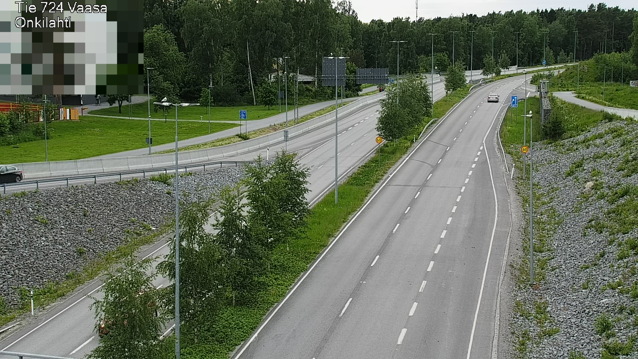 Kelikamerat Kuva Tie 724 Vaasa, Onkilahti, Vaasa, Pohjanmaa