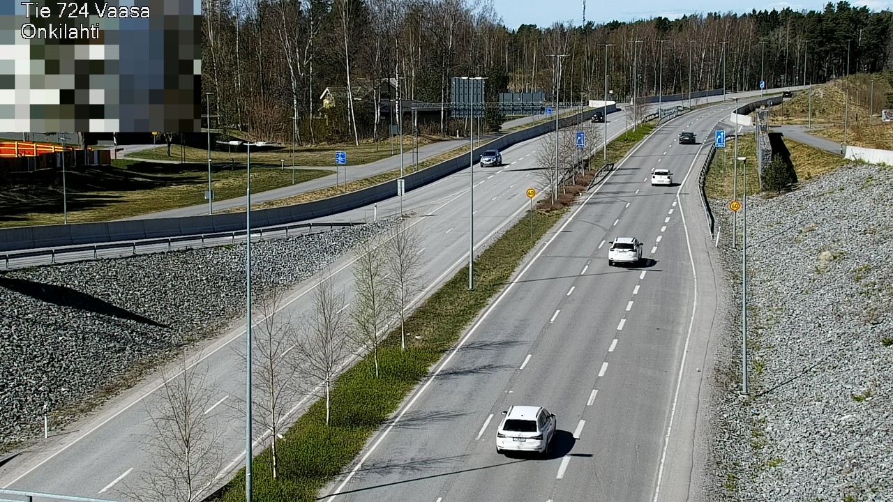 Weather Camera Image Road 724 Vaasa, Onkilahti, Vaasa, Pohjanmaa