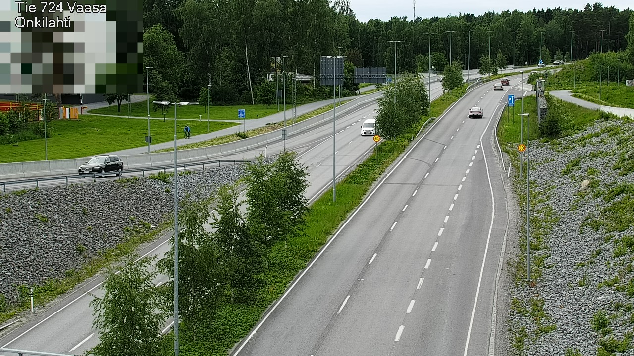 Kelikamerat Kuva Tie 724 Vaasa, Onkilahti, Vaasa, Pohjanmaa