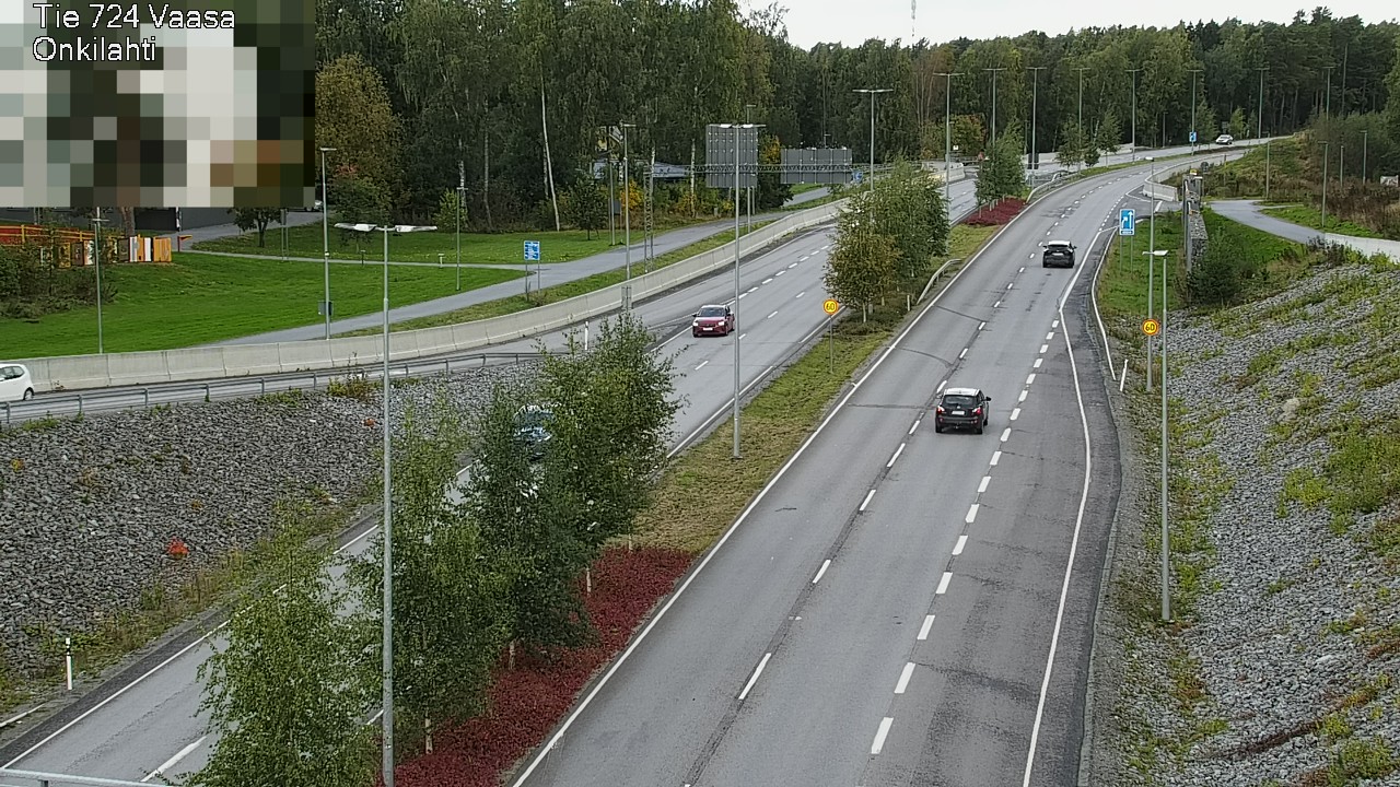 Weather Camera Image Road 724 Vaasa, Onkilahti, Vaasa, Pohjanmaa