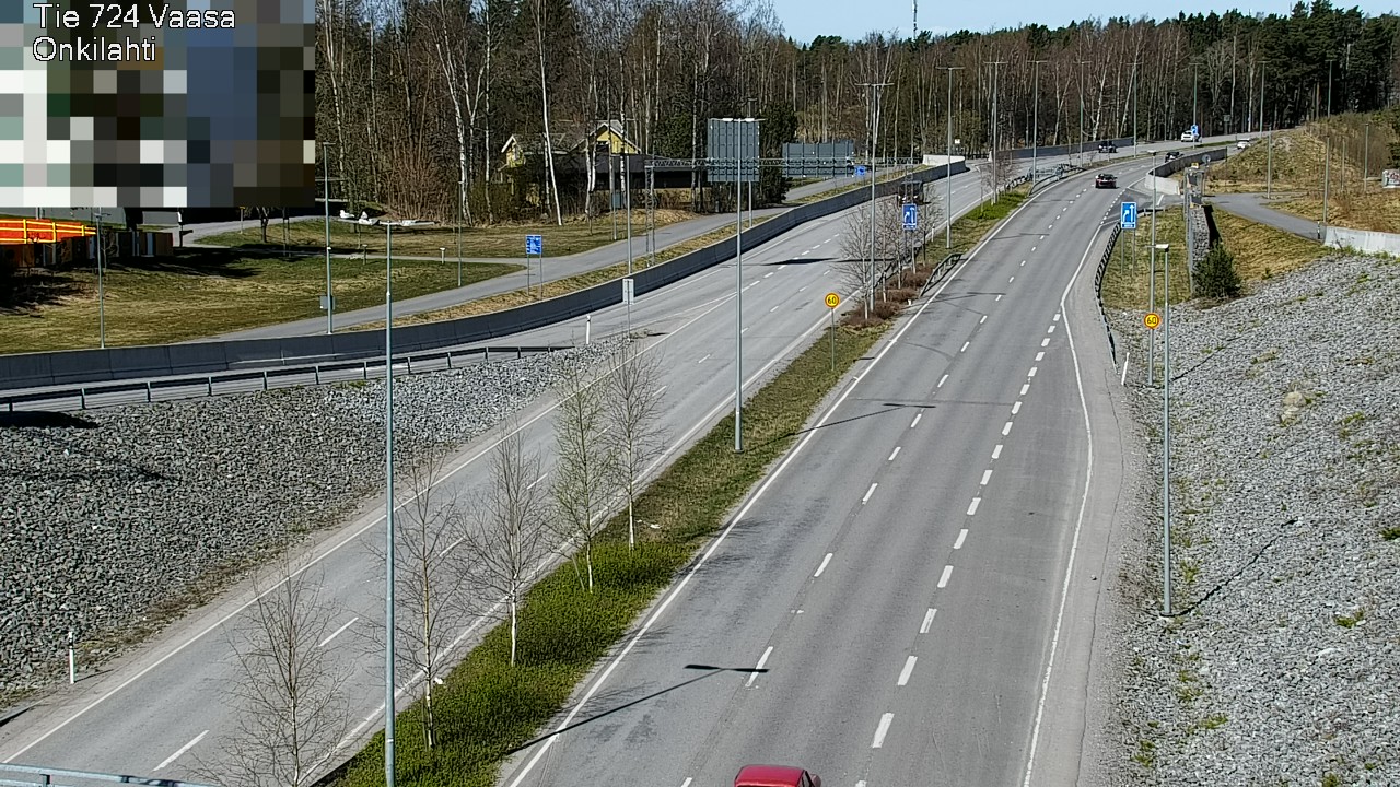 Weather Camera Image Road 724 Vaasa, Onkilahti, Vaasa, Pohjanmaa