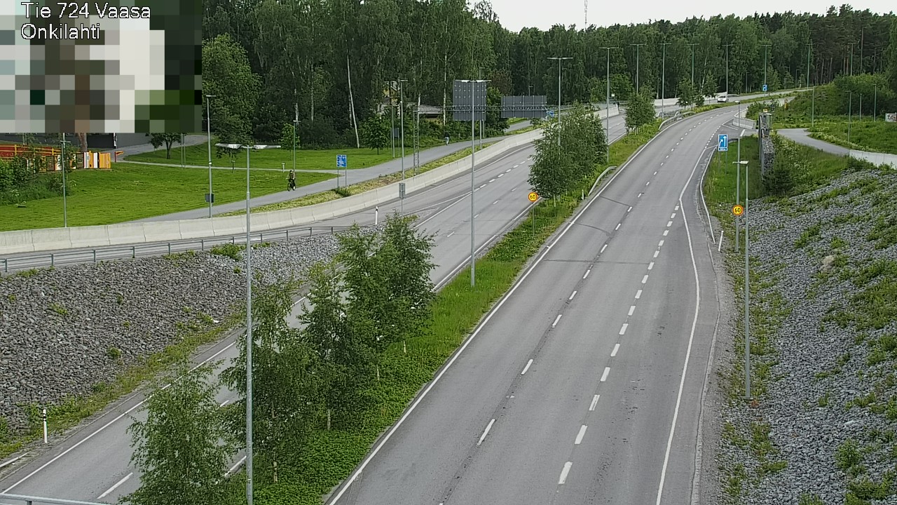 Kelikamerat Kuva Tie 724 Vaasa, Onkilahti, Vaasa, Pohjanmaa