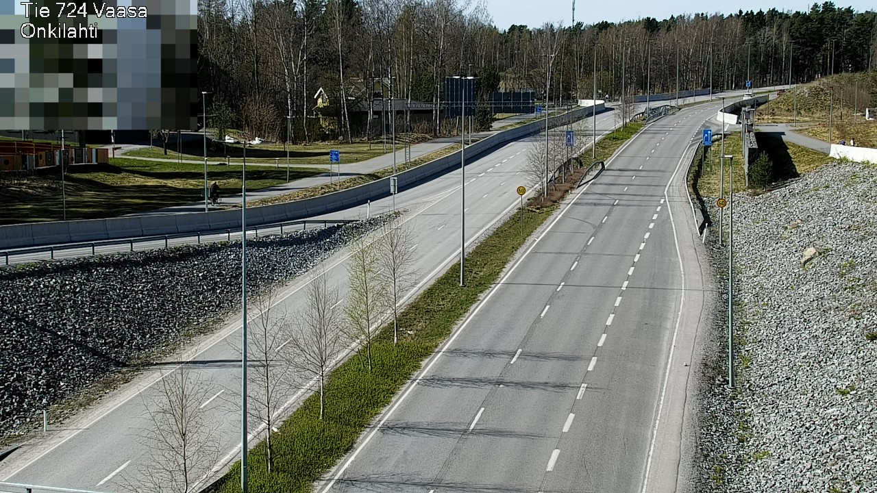 Weather Camera Image Road 724 Vaasa, Onkilahti, Vaasa, Pohjanmaa
