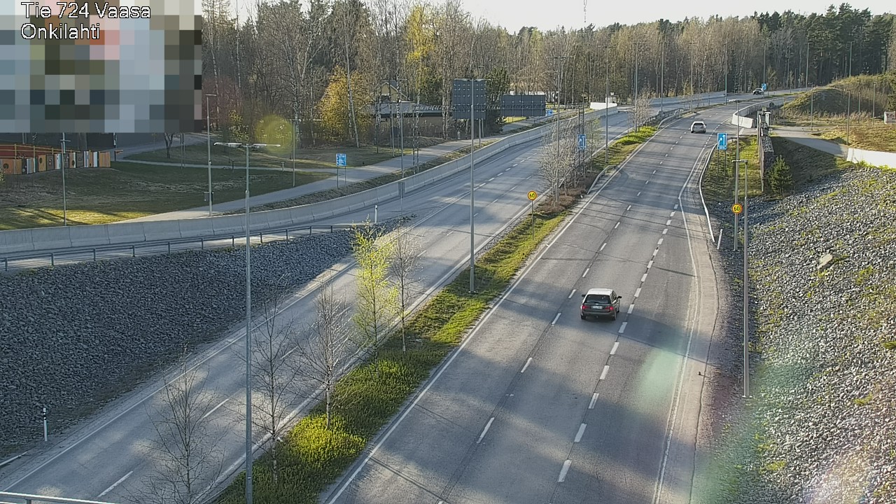 Weather Camera Image Road 724 Vaasa, Onkilahti, Vaasa, Pohjanmaa