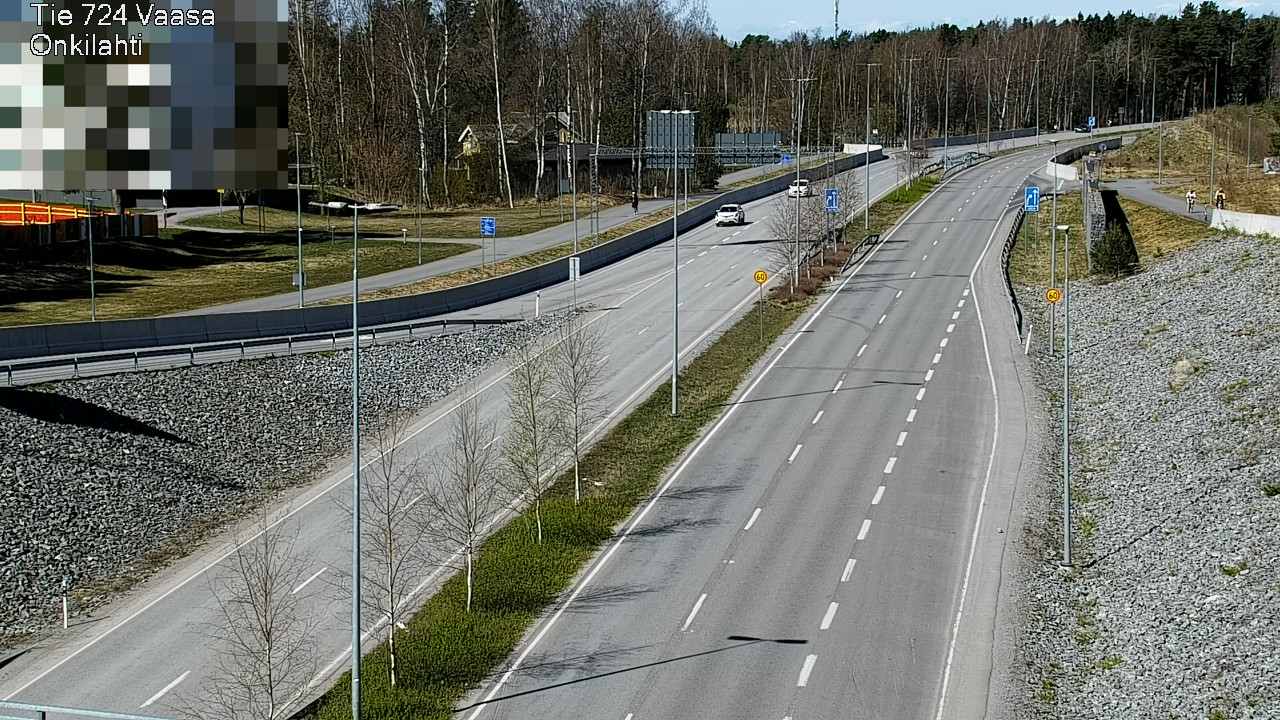 Weather Camera Image Road 724 Vaasa, Onkilahti, Vaasa, Pohjanmaa