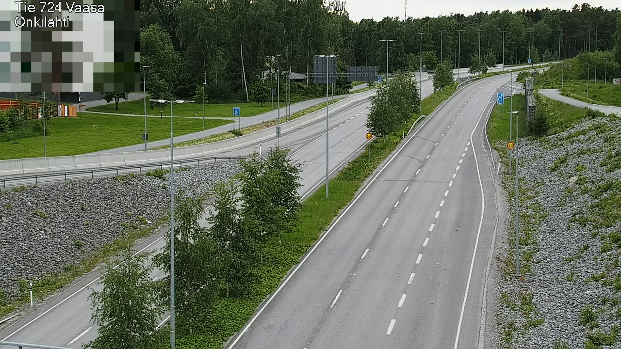 Kelikamerat Kuva Tie 724 Vaasa, Onkilahti, Vaasa, Pohjanmaa