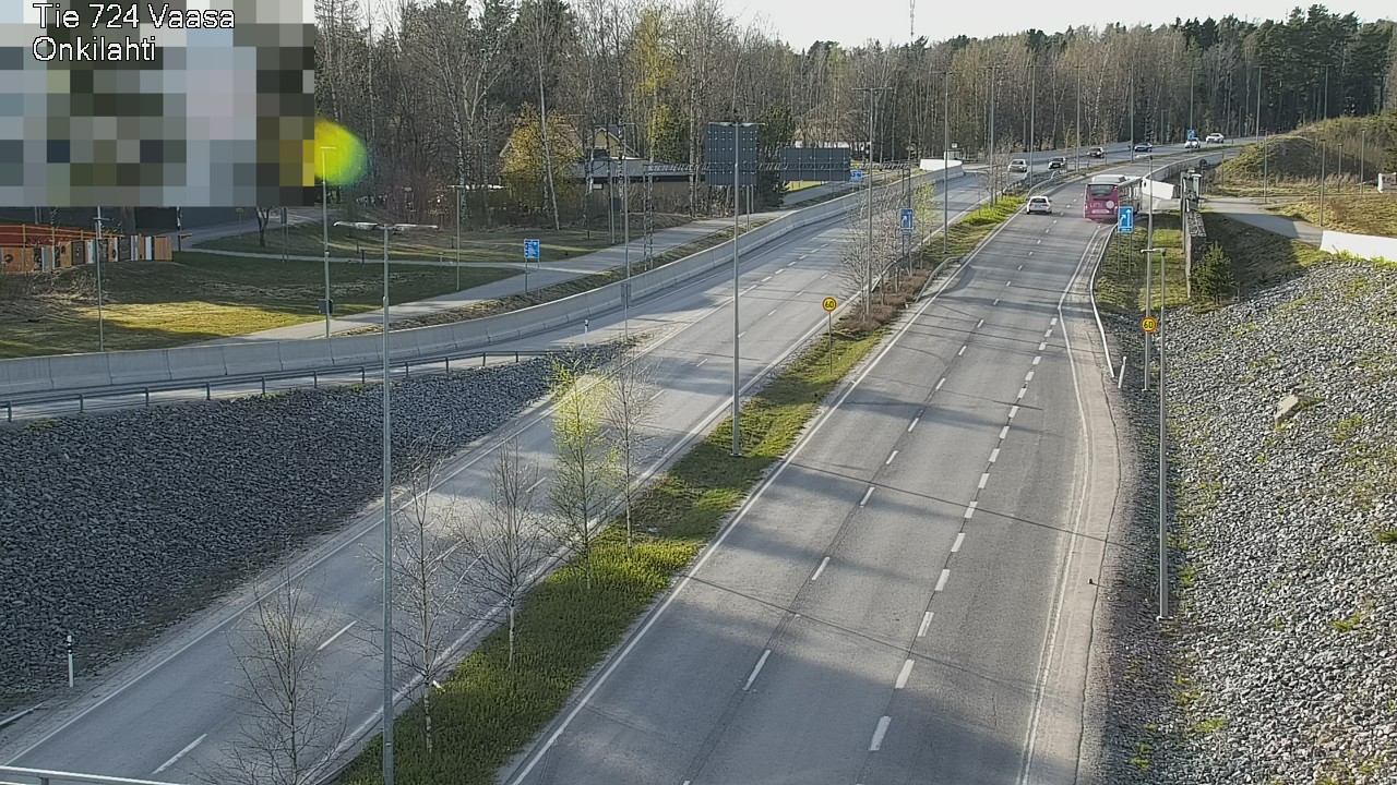 Weather Camera Image Road 724 Vaasa, Onkilahti, Vaasa, Pohjanmaa