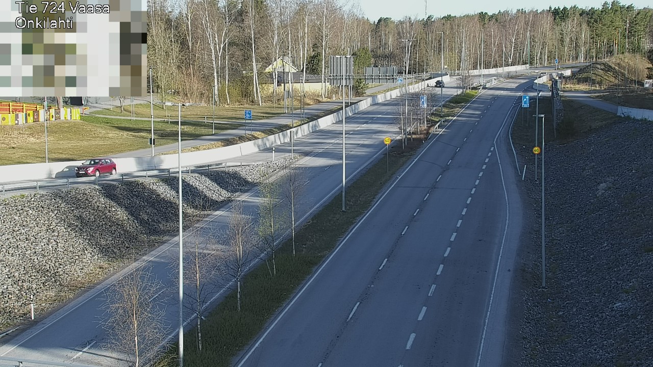 Weather Camera Image Road 724 Vaasa, Onkilahti, Vaasa, Pohjanmaa