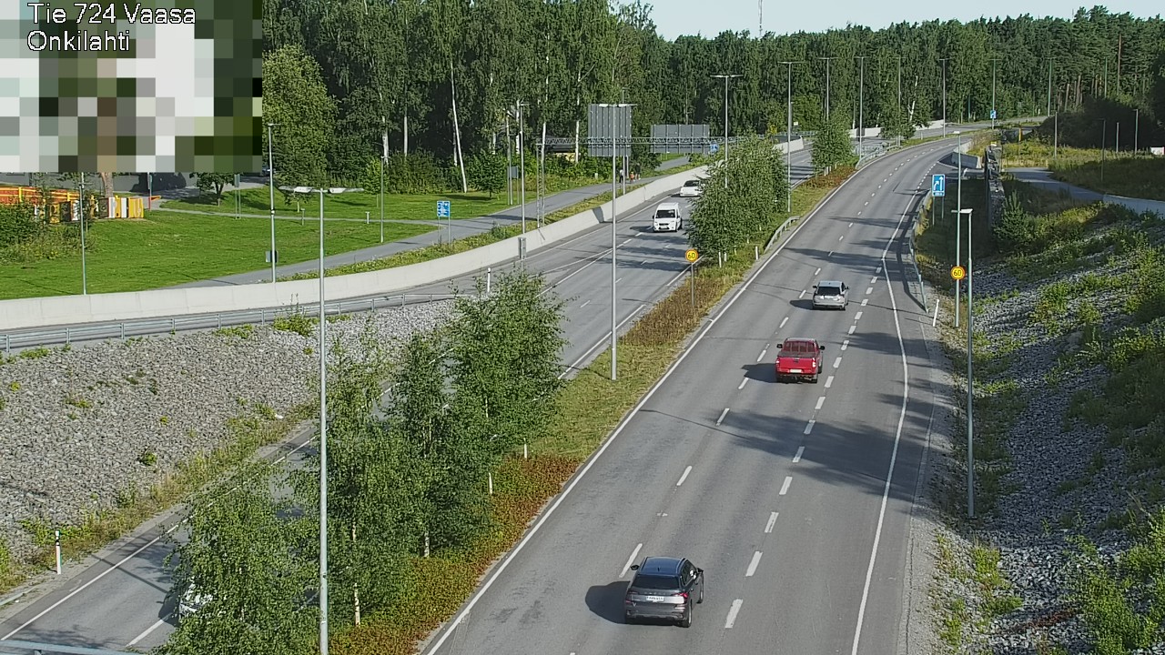 Kelikamerat Kuva Tie 724 Vaasa, Onkilahti, Vaasa, Pohjanmaa