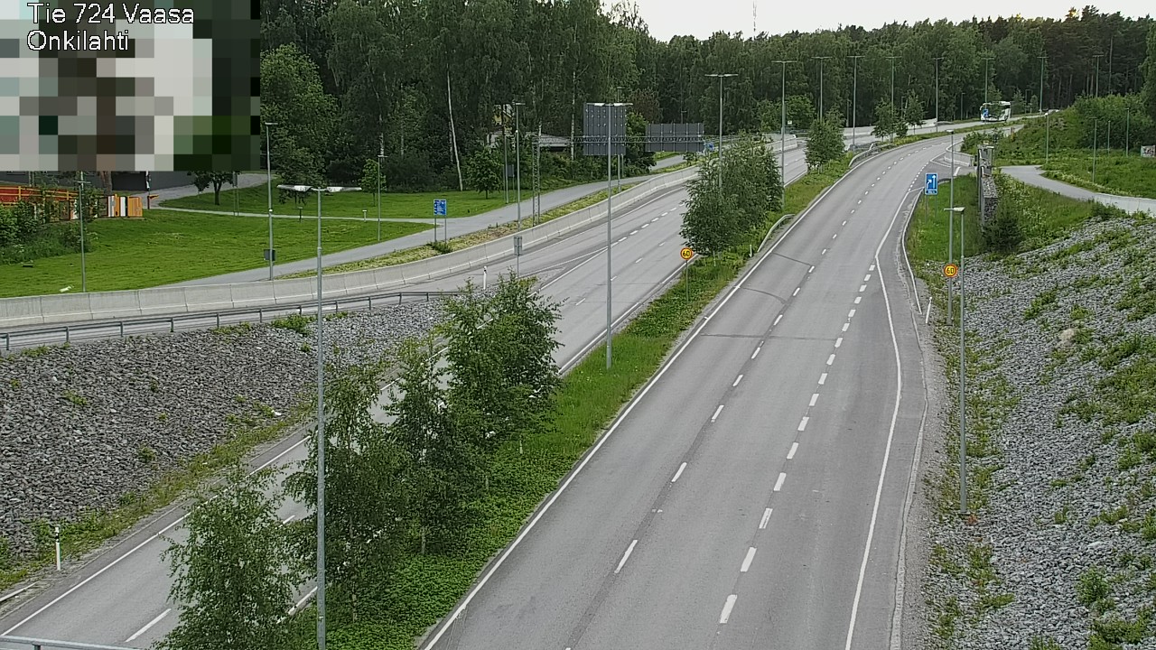 Kelikamerat Kuva Tie 724 Vaasa, Onkilahti, Vaasa, Pohjanmaa