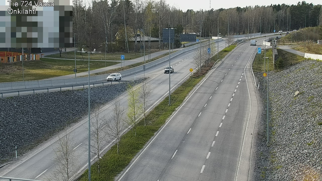 Weather Camera Image Road 724 Vaasa, Onkilahti, Vaasa, Pohjanmaa