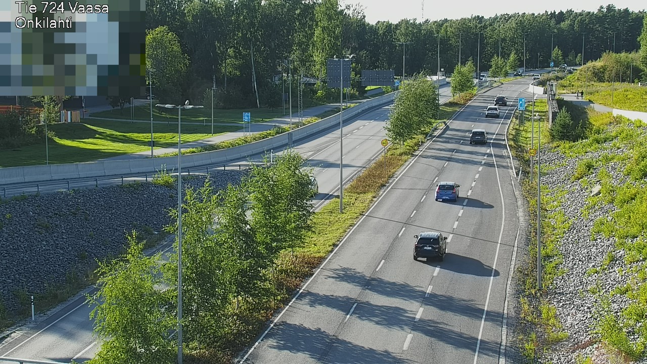 Kelikamerat Kuva Tie 724 Vaasa, Onkilahti, Vaasa, Pohjanmaa