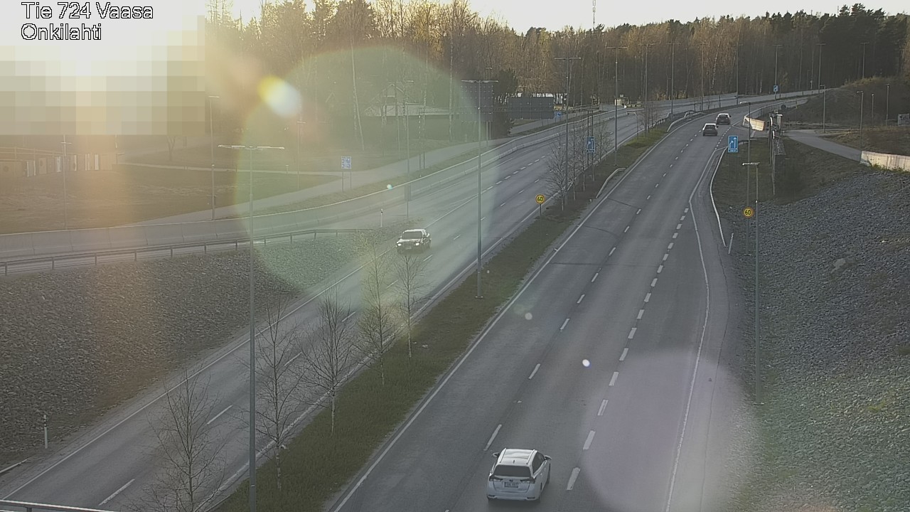 Weather Camera Image Road 724 Vaasa, Onkilahti, Vaasa, Pohjanmaa
