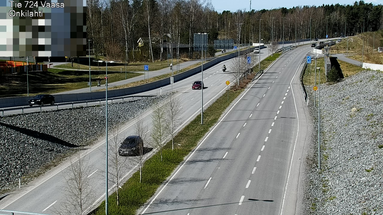 Weather Camera Image Road 724 Vaasa, Onkilahti, Vaasa, Pohjanmaa