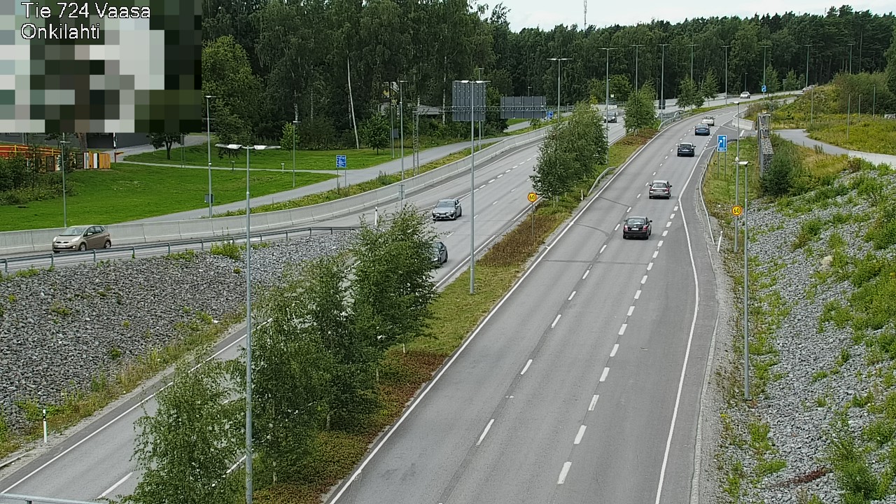Kelikamerat Kuva Tie 724 Vaasa, Onkilahti, Vaasa, Pohjanmaa