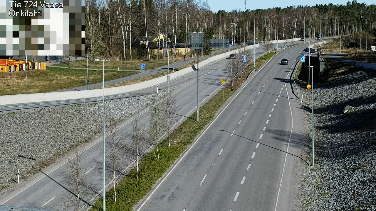 Weather Camera Image Road 724 Vaasa, Onkilahti, Vaasa, Pohjanmaa