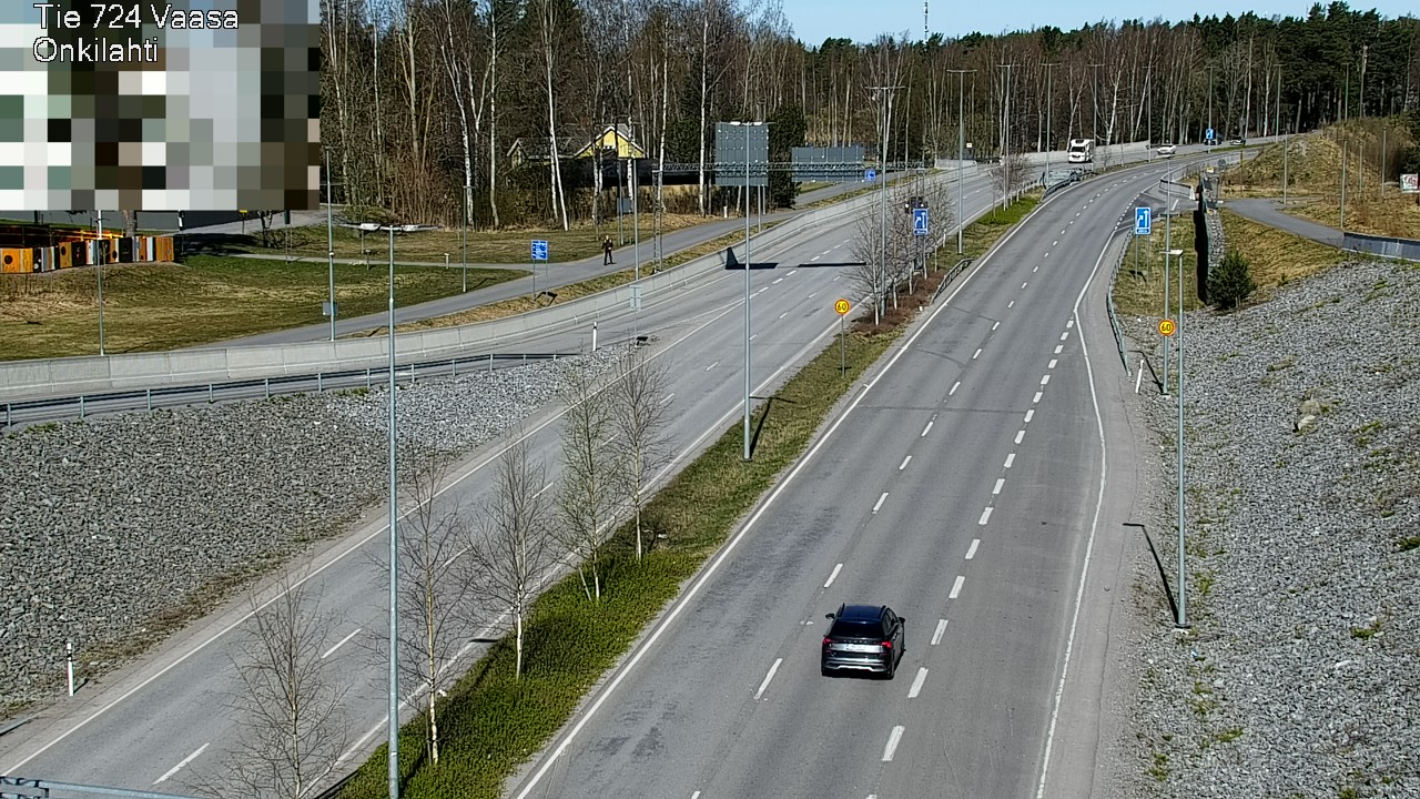 Weather Camera Image Road 724 Vaasa, Onkilahti, Vaasa, Pohjanmaa