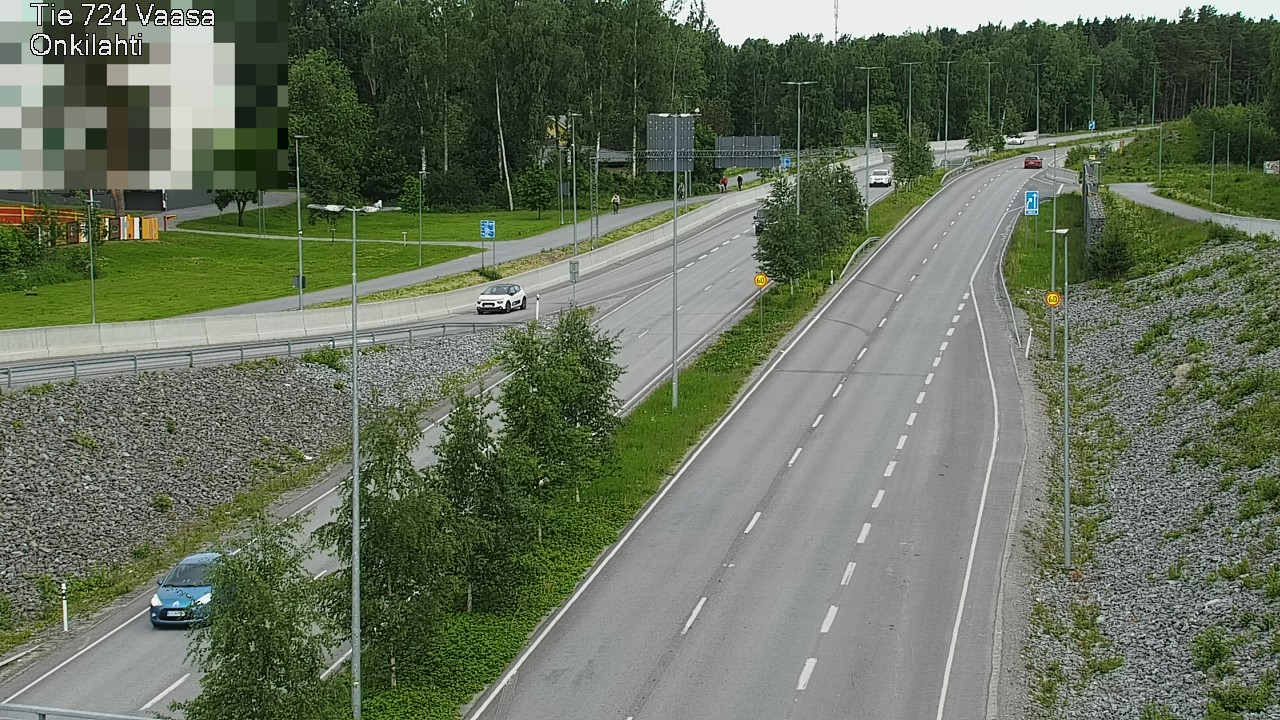 Weather Camera Image Road 724 Vaasa, Onkilahti, Vaasa, Pohjanmaa