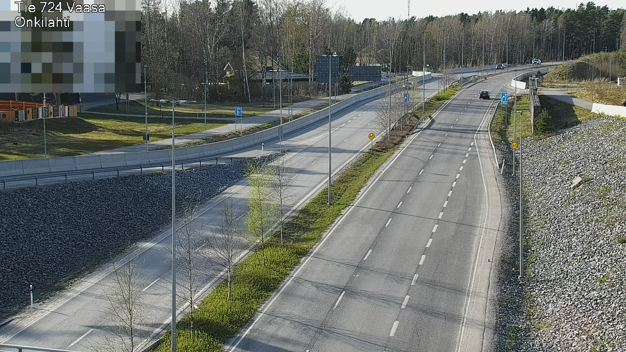 Weather Camera Image Road 724 Vaasa, Onkilahti, Vaasa, Pohjanmaa