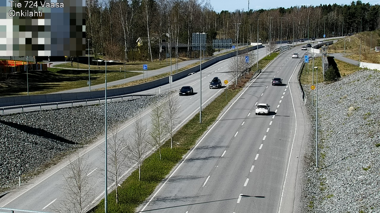 Weather Camera Image Road 724 Vaasa, Onkilahti, Vaasa, Pohjanmaa