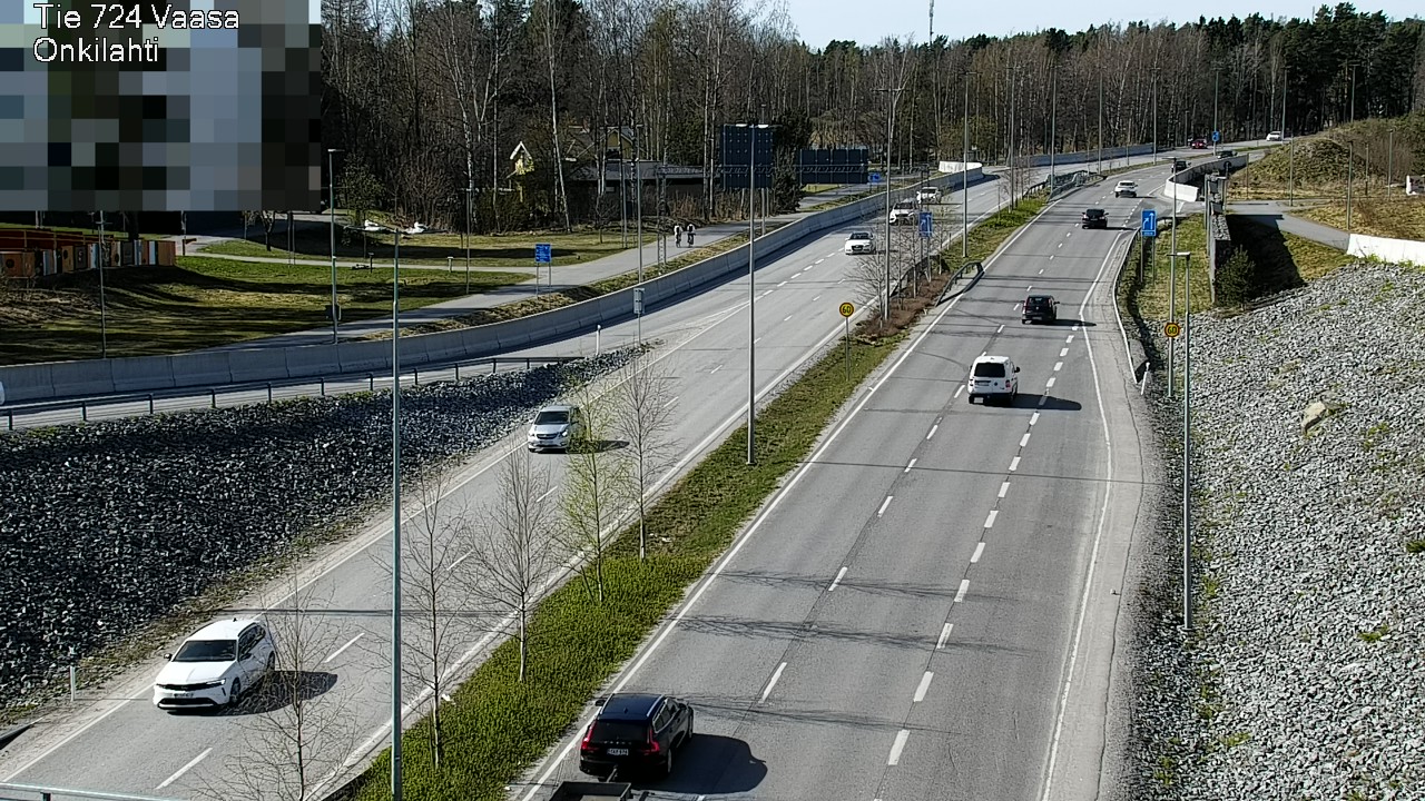 Weather Camera Image Road 724 Vaasa, Onkilahti, Vaasa, Pohjanmaa