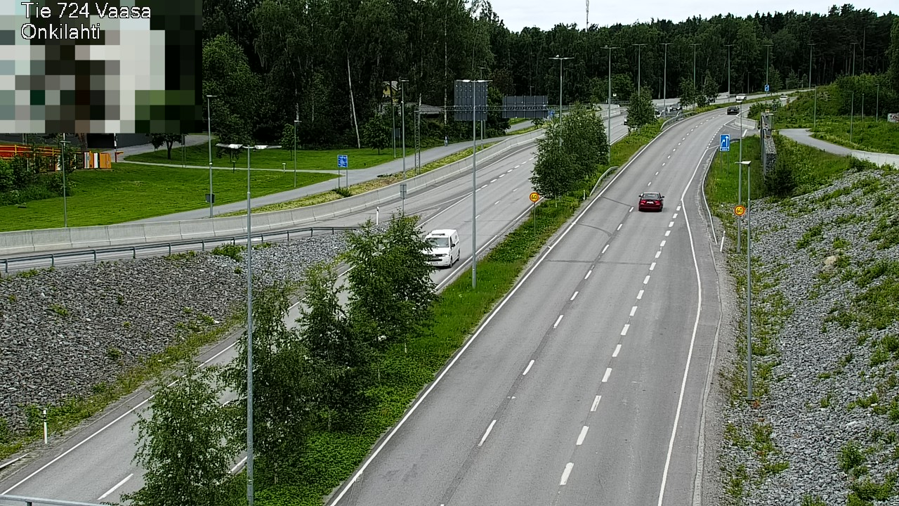 Kelikamerat Kuva Tie 724 Vaasa, Onkilahti, Vaasa, Pohjanmaa