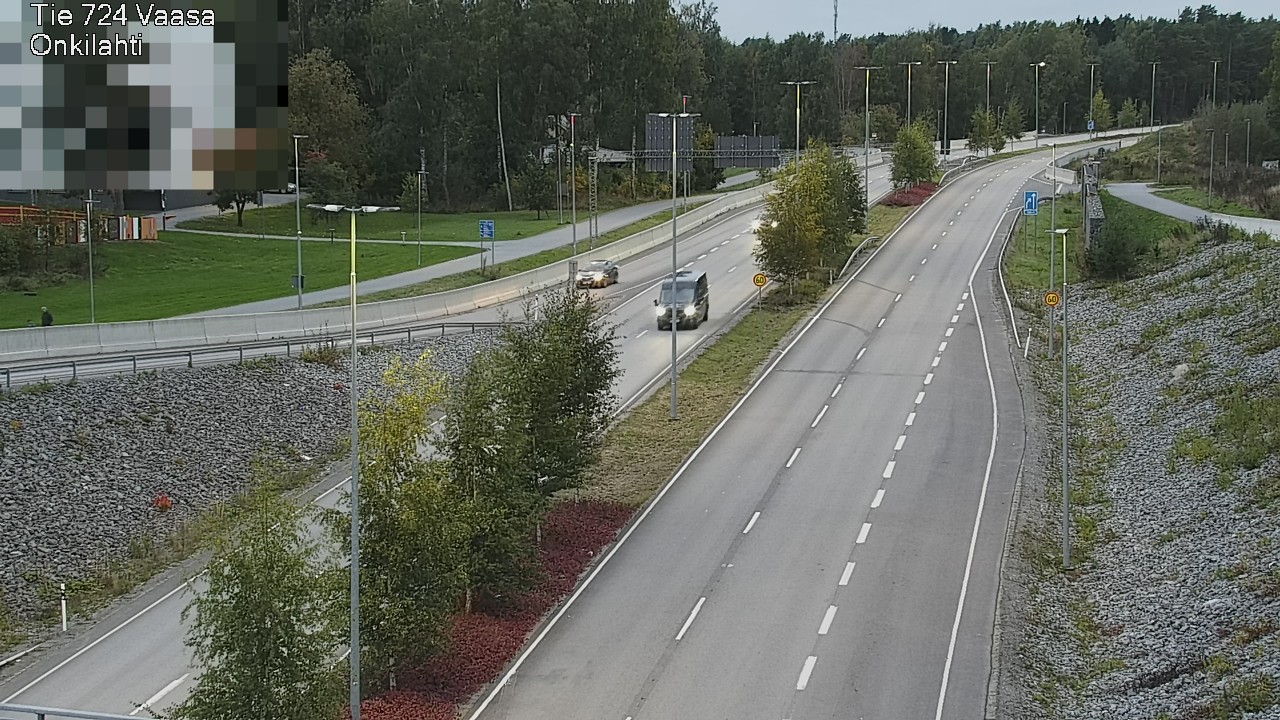 Kelikamerat Kuva Tie 724 Vaasa, Onkilahti, Vaasa, Pohjanmaa