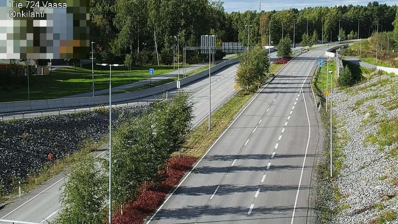 Kelikamerat Kuva Tie 724 Vaasa, Onkilahti, Vaasa, Pohjanmaa