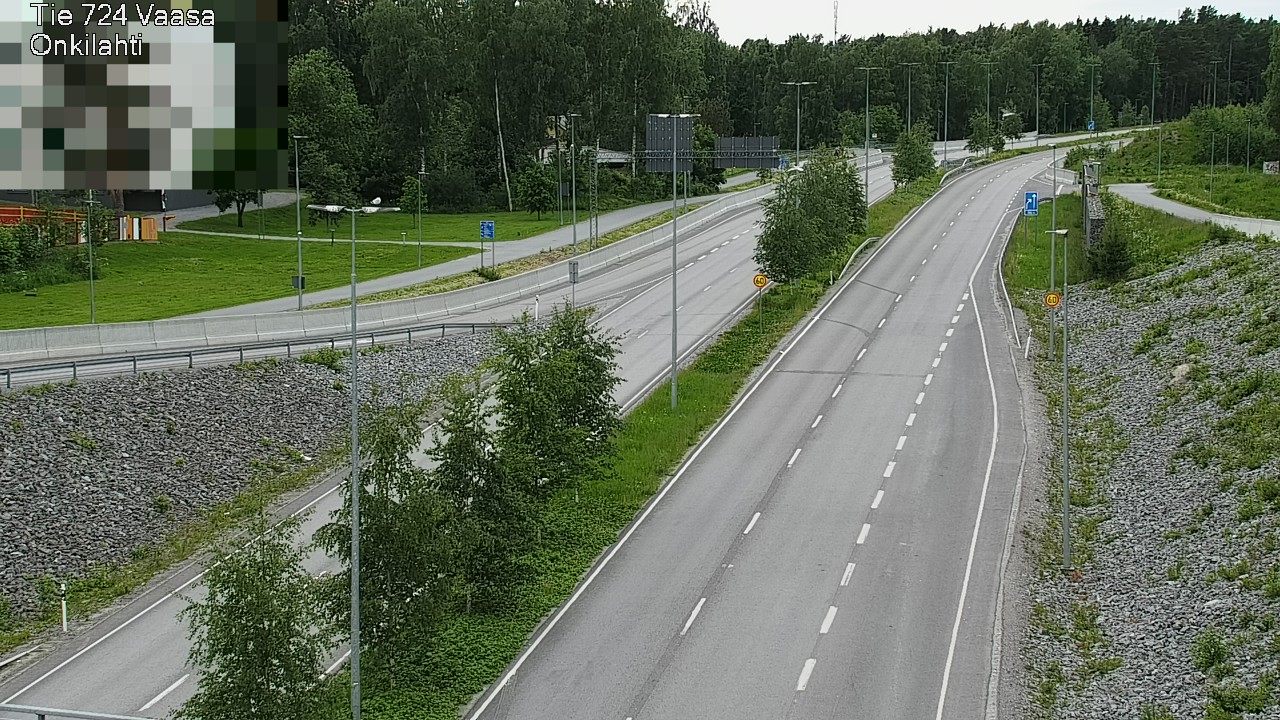 Kelikamerat Kuva Tie 724 Vaasa, Onkilahti, Vaasa, Pohjanmaa