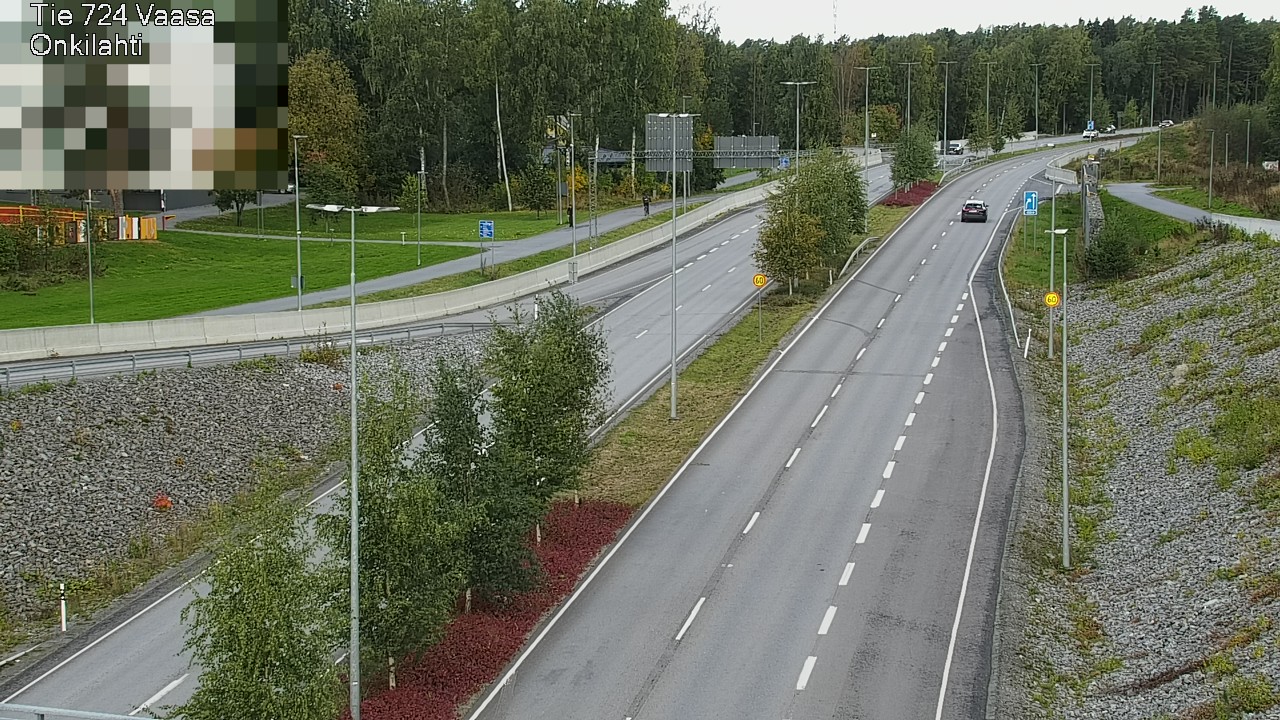 Weather Camera Image Road 724 Vaasa, Onkilahti, Vaasa, Pohjanmaa