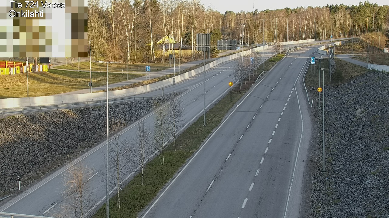 Weather Camera Image Road 724 Vaasa, Onkilahti, Vaasa, Pohjanmaa