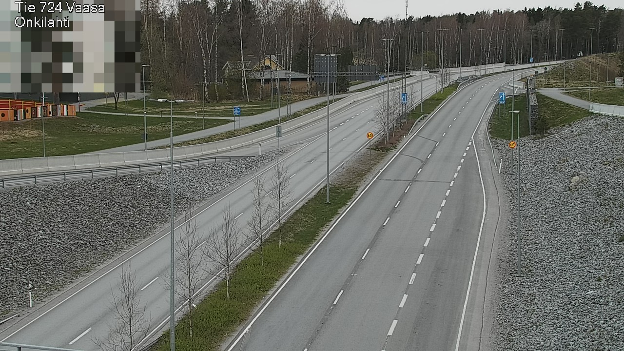 Weather Camera Image Road 724 Vaasa, Onkilahti, Vaasa, Pohjanmaa