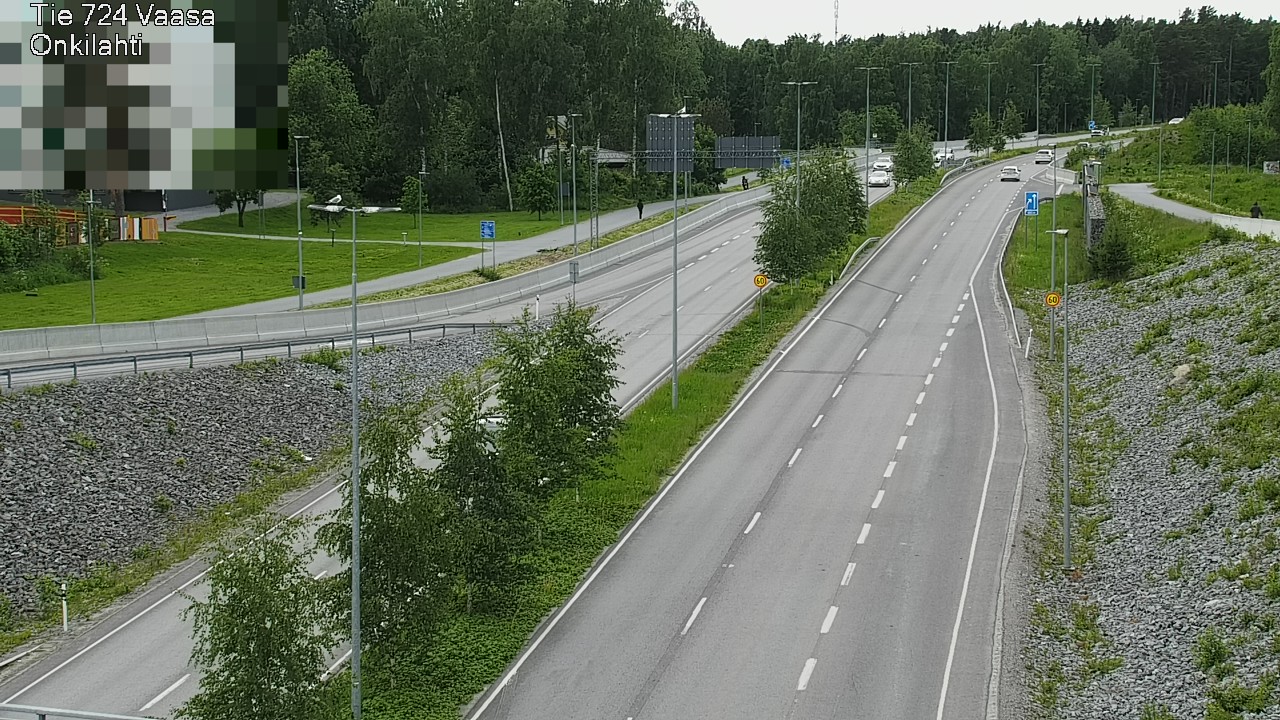 Kelikamerat Kuva Tie 724 Vaasa, Onkilahti, Vaasa, Pohjanmaa