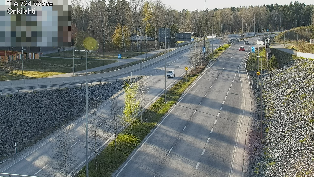 Weather Camera Image Road 724 Vaasa, Onkilahti, Vaasa, Pohjanmaa