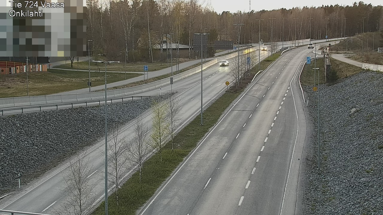 Weather Camera Image Road 724 Vaasa, Onkilahti, Vaasa, Pohjanmaa