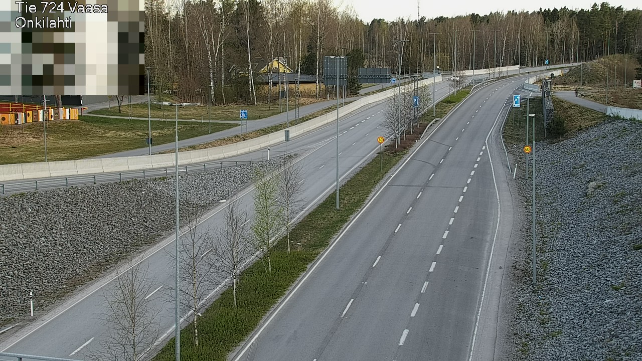 Kelikamerat Kuva Tie 724 Vaasa, Onkilahti, Vaasa, Pohjanmaa