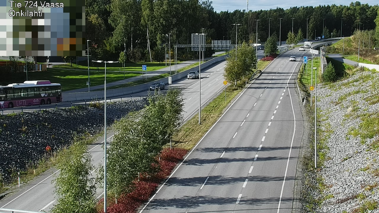 Kelikamerat Kuva Tie 724 Vaasa, Onkilahti, Vaasa, Pohjanmaa