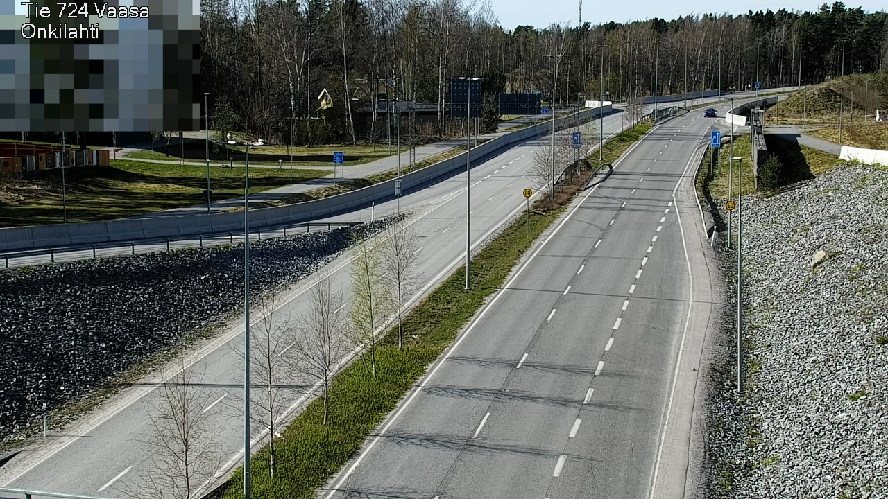Weather Camera Image Road 724 Vaasa, Onkilahti, Vaasa, Pohjanmaa