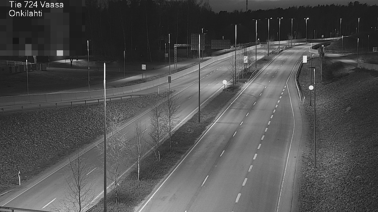 Weather Camera Image Road 724 Vaasa, Onkilahti, Vaasa, Pohjanmaa