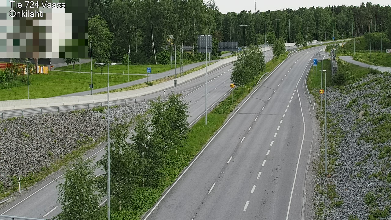 Kelikamerat Kuva Tie 724 Vaasa, Onkilahti, Vaasa, Pohjanmaa