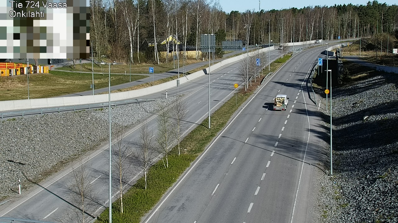 Weather Camera Image Road 724 Vaasa, Onkilahti, Vaasa, Pohjanmaa