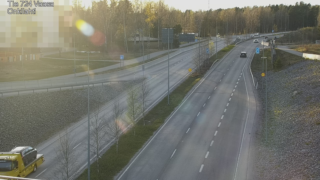 Weather Camera Image Road 724 Vaasa, Onkilahti, Vaasa, Pohjanmaa