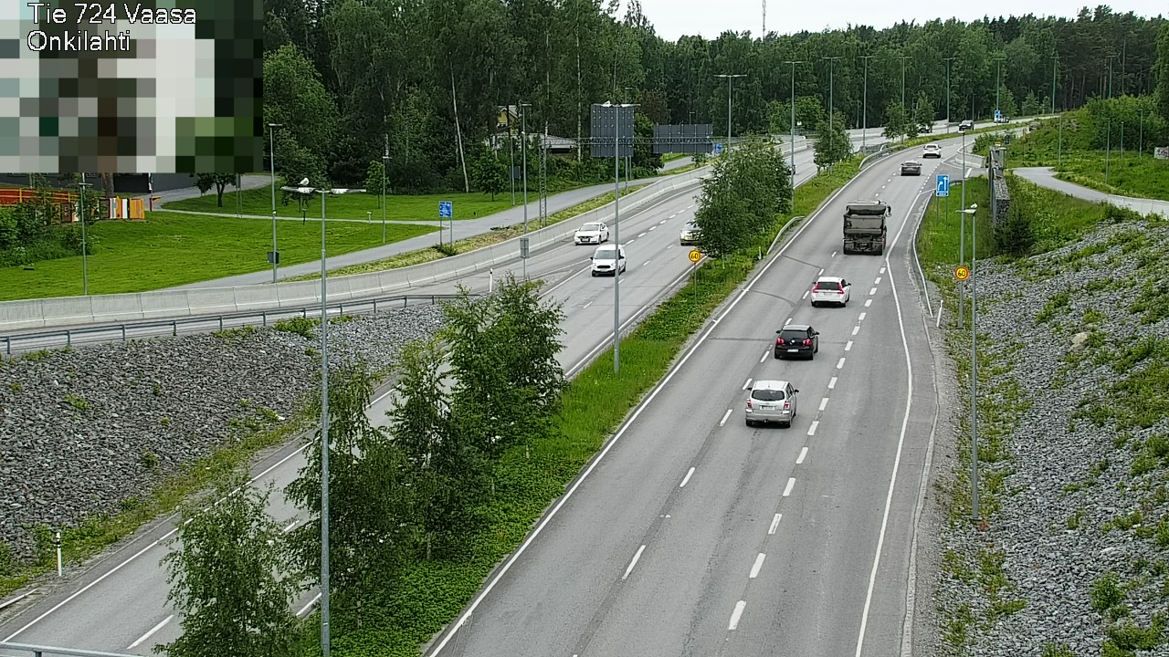 Kelikamerat Kuva Tie 724 Vaasa, Onkilahti, Vaasa, Pohjanmaa