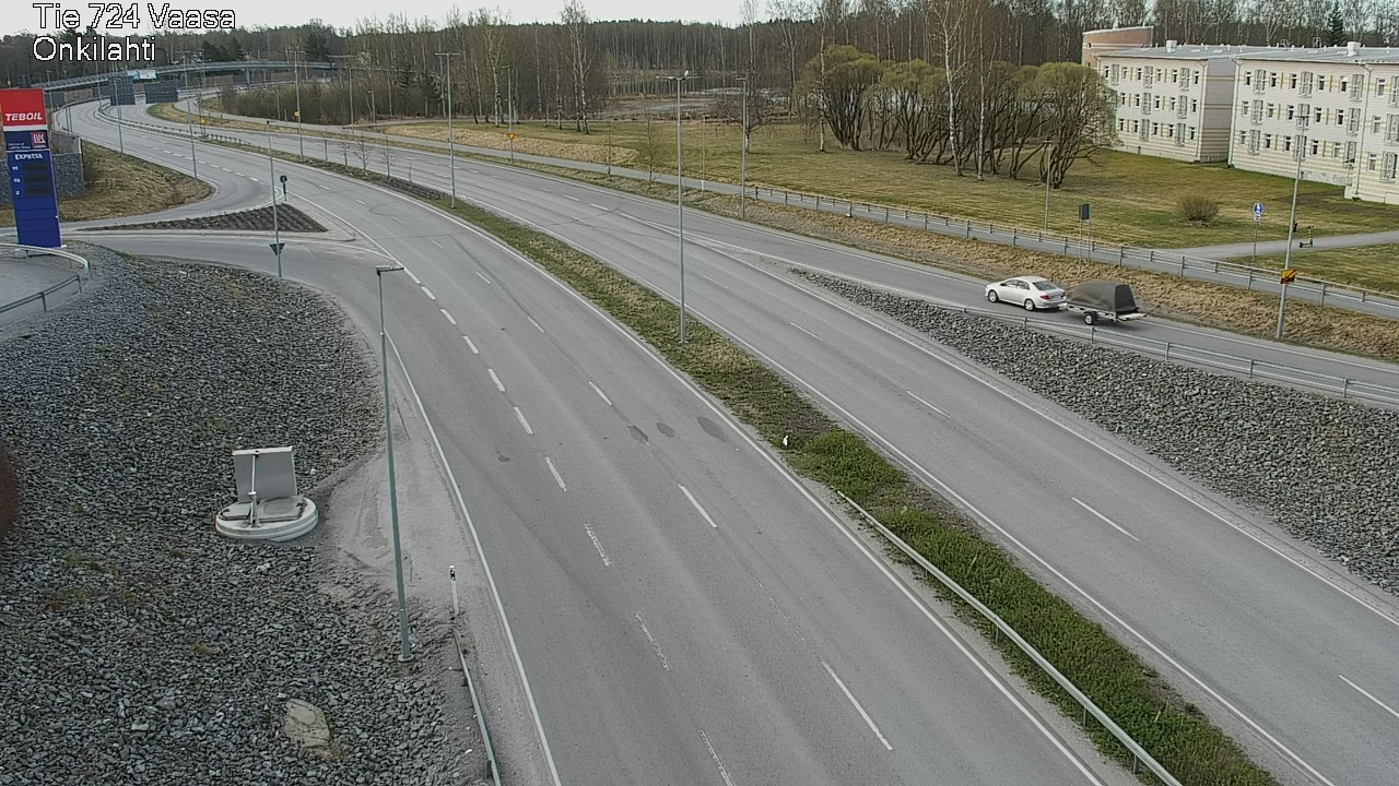 Weather Camera Image Väg 724 Vasa, Onkilahti, Vaasa, Pohjanmaa
