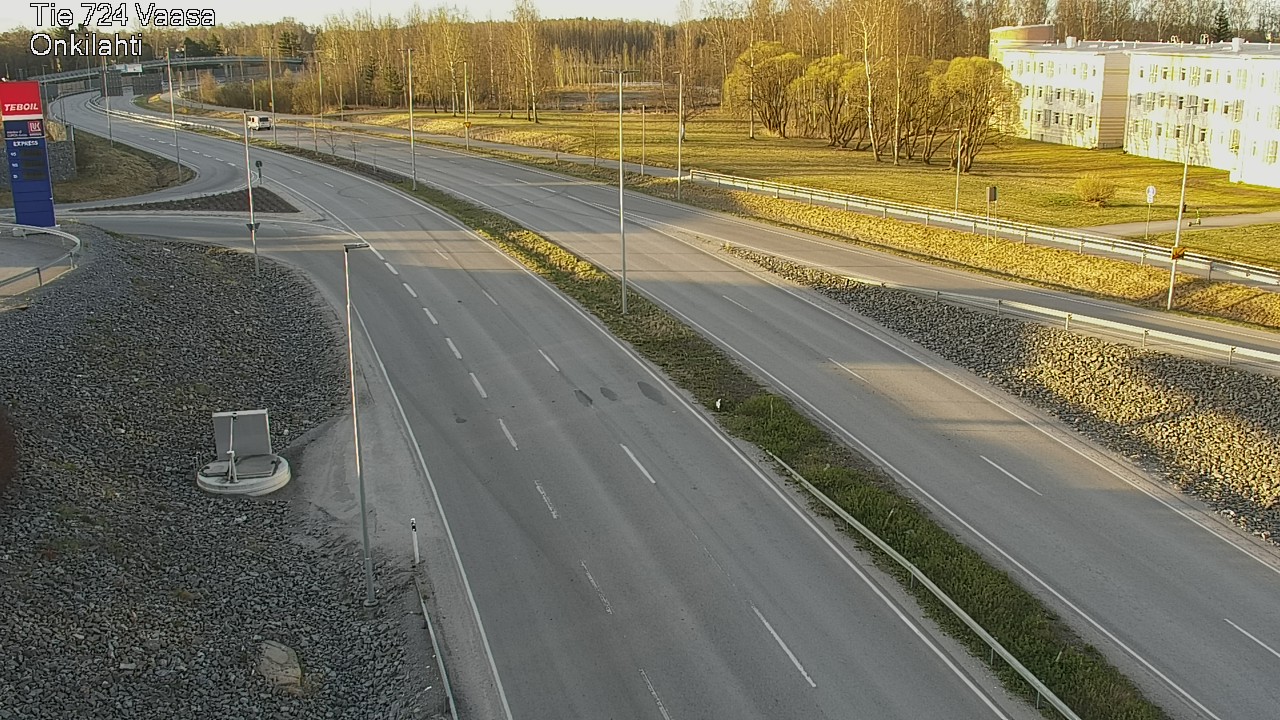 Weather Camera Image Väg 724 Vasa, Onkilahti, Vaasa, Pohjanmaa